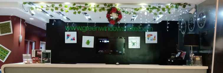 ล็อบบี้ Green Windows Dormitel - Vaccinated Staff