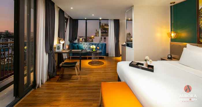 Phòng ngủ Aurora Premium Hotel & Spa