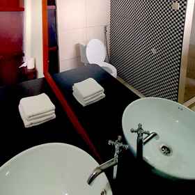 Bathroom 3 Amban Beach House, Manokwari Port Hotels