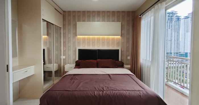 ห้องนอน Kozy Room Sentul Tower Apartemen 