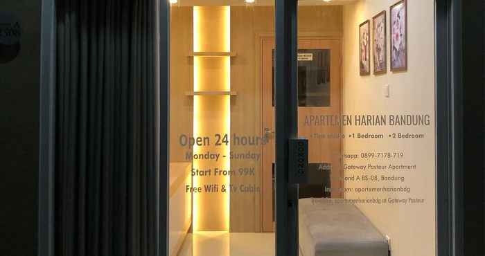 Lobby Apartemenharianbdg at gateway pasteur 