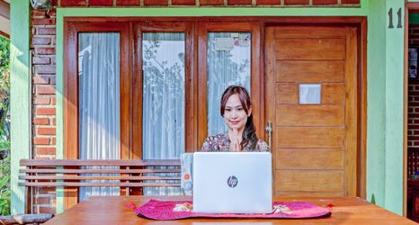 Lobby 2 OYO Homes 90849 Cibeunying Homestay Cibodas Maribaya