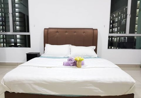 ห้องนอน OYO Home 90418 Suriamas Suites Condominium 1