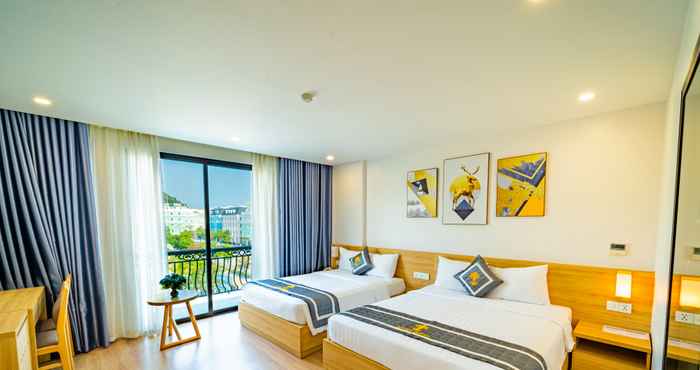 Phòng ngủ River Hotel Ha Long