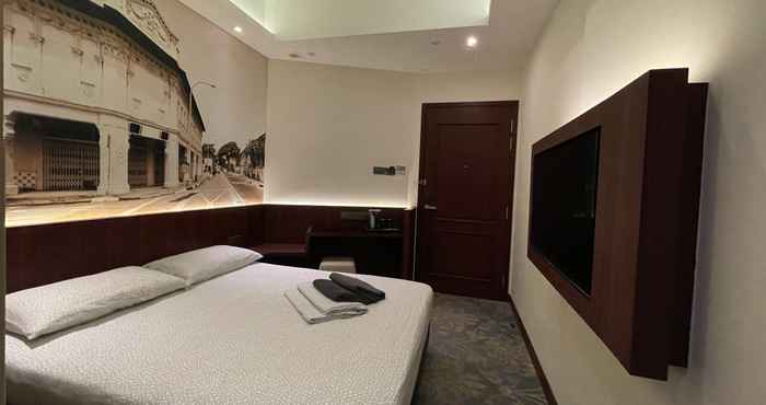 ห้องนอน AM Hotel Singapore