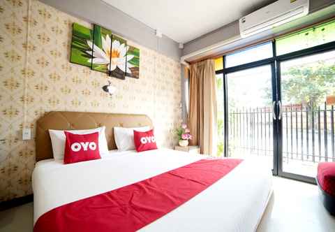 Bedroom OYO 465 Krung Kao Traveller Lodge