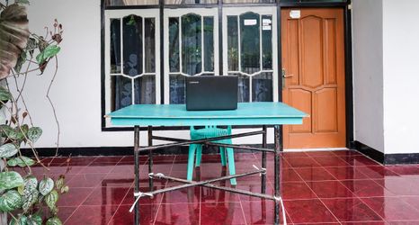 Lobby 2 OYO Homes 91009 Eco Tourism Desa Cibodas Areng 4 Syariah