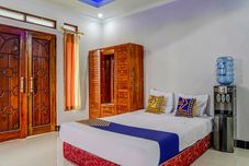 臥室 OYO Homes 91014 Eco Tourism Desa Cibodas Areng 2 Syariah