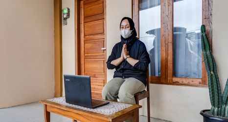 Lobby 2 OYO Homes 91006 Eco Tourism Desa Cibodas Areng 5 Syariah