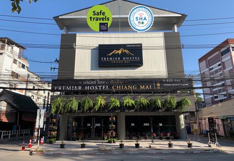 ภายนอกอาคาร Premier Hostel Chiang Mai