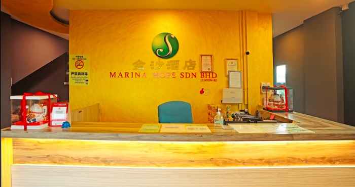 Lobby SUPER OYO 90478 Marina World