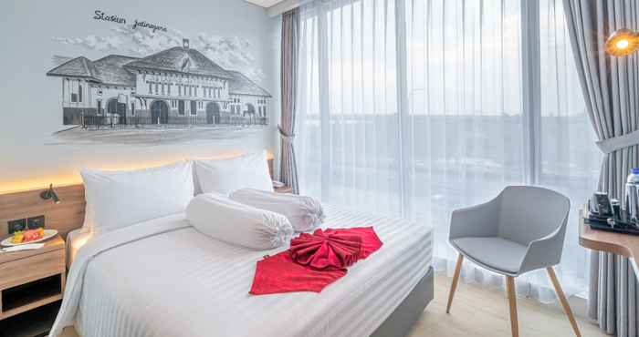 Kamar Tidur Azana Style Hotel Bandara Jakarta