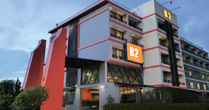 Bên ngoài B2 Chiang Rai Phahonyothin Boutique & Budget Hotel