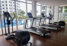 Fitness Center 6 Fancy and Cozy Studio Apartment at M-Town Residence By Travelio