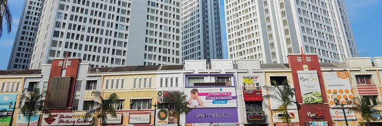 大廳 Elegant 1BR at M-Town Residence Apartment near Summarecon Mall By Travelio