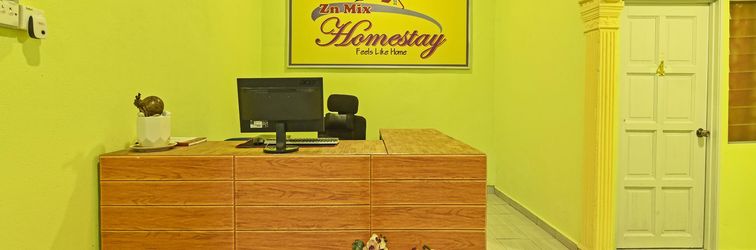 Sảnh chờ Hotel O Zn Mix Homestay & Roomstay