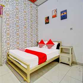 Bedroom1OYO 91429 Butterfly Kost,Musholla Al Burhany Rejosari飯店