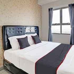Bedroom 1 OYO Capital O 91631 M-square Apartement, Cv. Sumber Jaya Maxima 호텔