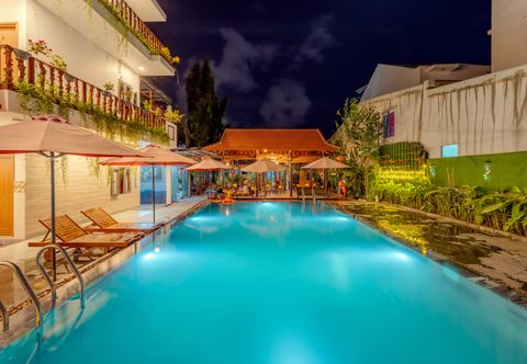 수영장 Alley Garden Homestay Hoi An