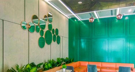 Lobby 2 Classic and Modern 1BR at Evenciio Apartment By Travelio