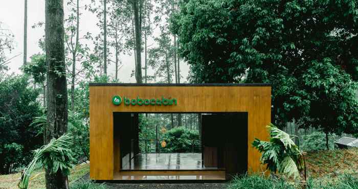 Sảnh chờ Bobocabin Pacet, Mojokerto