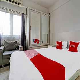 Bedroom 1 OYO 91880 The Suites Metro, Taman Sari Bukit Bandung Blok 2 No 2 Kelurahan Sindangjaya Kecamatan Mandalajati Kota Bandung Hotels