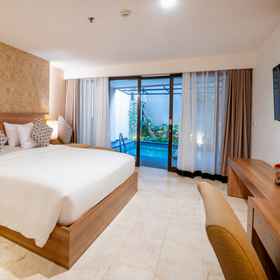 Bedroom 1 Cross Vibe Paasha Atelier Bali Kuta managed by Cross Hotels & Resorts, Kuta Hotels