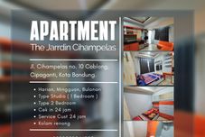 大堂 The Jarrdin Apartement Cihampelas by Serenity Room