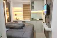 Bedroom Luxury Studio at Paltrow City Apartment Lt.10 Tembalang Semarang