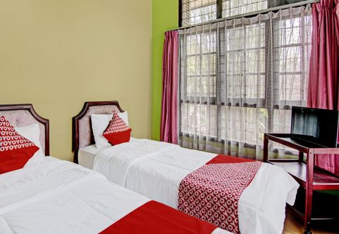 침실 Hotel O Rindu Sempadan Cottage Near Taman Wisata Rindu Sempadan