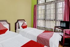 침실 Hotel O Rindu Sempadan Cottage Near Taman Wisata Rindu Sempadan