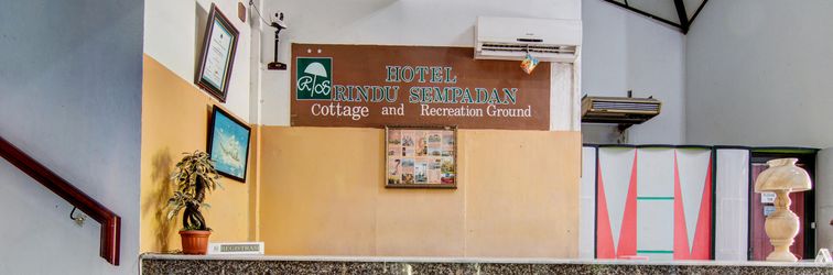 Lobby Hotel O Rindu Sempadan Near Taman Wisata Rindu Sempadan