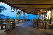 レストラン Eden Beach Bungalows