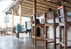 レストラン 6 Eden Beach Bungalows