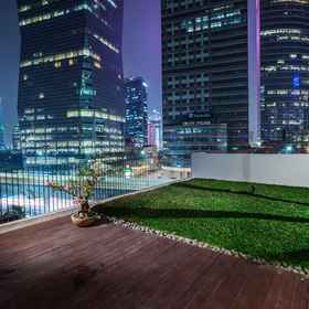 Building view 1 Upscale Suites, Hotel Jakarta Selatan