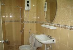 客房浴室 6 SK Muangthongthani Apartment