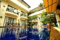 Swimming Pool In On The Beach