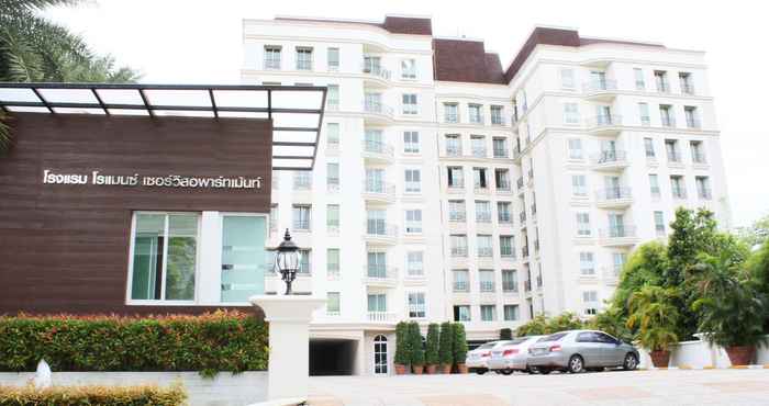 ภายนอกอาคาร Romance Hotel Bangna