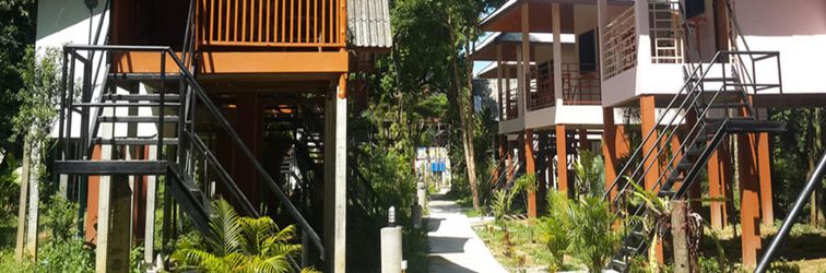 로비 Khao Sok Jungle Huts Resort
