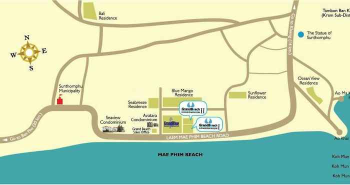 Ruang untuk Umum Grand Beach Condominium (unit B26)