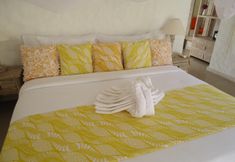 Bedroom 4 Two-bedroom villa Rustic Charm with private swimming pool