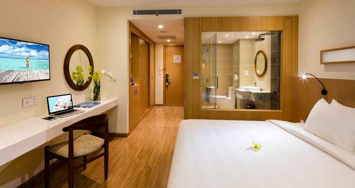 Kamar Tidur Condotel Starcity Nha Trang