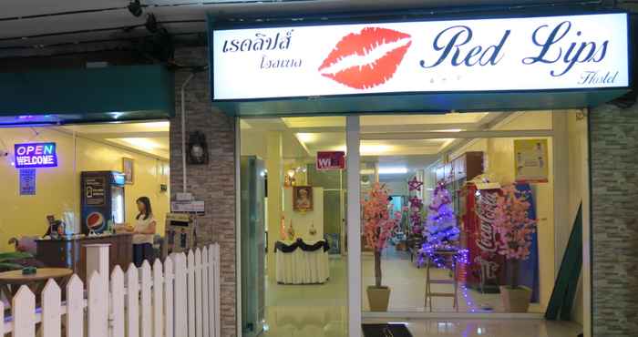 Ruang Umum Red Lips Hostel