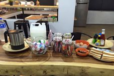 レストラン Siamhubbiz Hostel