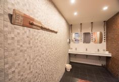 In-room Bathroom 7 Fin Hostel Co Working