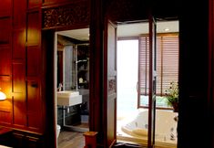 객실 내 욕실 6 Lamphu Tree Boutique Hotel