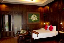 침실 Lamphu Tree Boutique Hotel