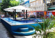 Swimming Pool 2 Gili Beach Bum Hostel