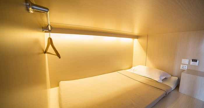Bedroom CUBIC Bed Hostel