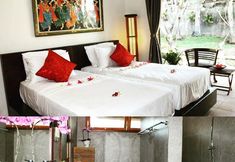 Bedroom 3 The Ning Beachfront & Villa
